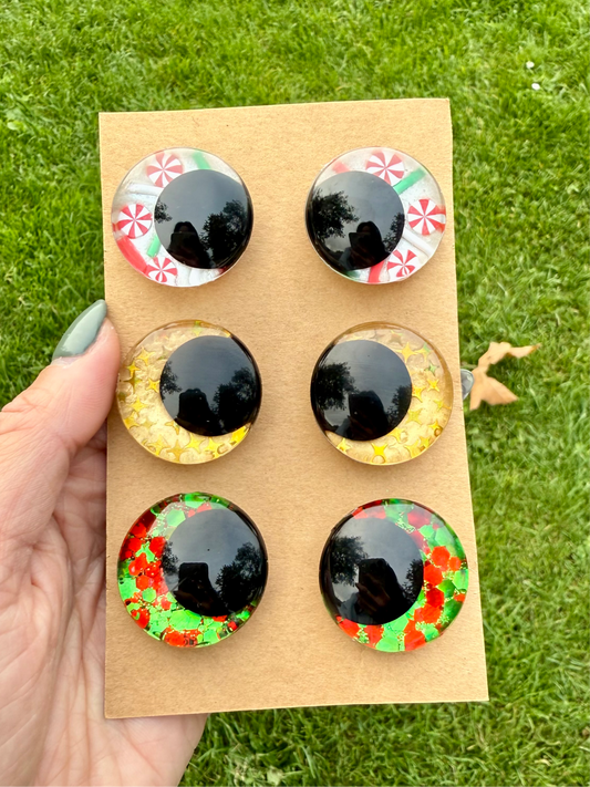 Christmas Spirit- 3 pack of 30mm Safety Eyes